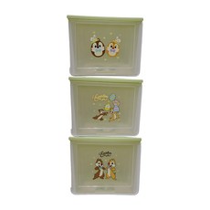 收納王妃 迪士尼 滑蓋式收納盒 33 x 26.5 x 21.5cm 3個, 一起彩蛋吧, 1組