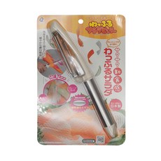 Arnest 蔬果薄片刻花刀，華夫沙拉削皮器, 刀(3 x 24 x 3.5cm)+蓋(7.5 x 3.5 x 1cm), 單色, 1支