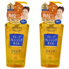 KOSE 高絲 softymo 絲芙蒂 深層潔顏卸粧油, 240ml, 2罐