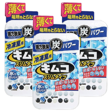 小林製藥 冷凍庫專用活性碳除臭劑, 日本雙重活性炭成分, 長效除臭180天, 消臭+防潮+保鮮, 三效合一, 26g, 3個