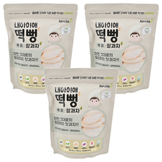 Naeiae 韓國嬰幼兒米餅 原味, 30g, 3包