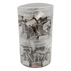 OTO歐迪奧文具 多功能強力長尾夾, 19mm, 80個, 1組