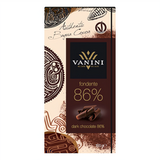 Vanini Products 86% 醇黑巧克力 100g - 義大利原裝進口, 1片
