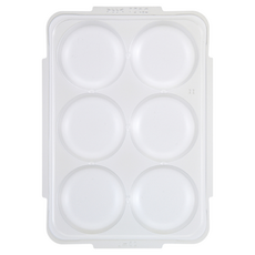 Richell 利其爾 第三代離乳食連裝盒，附保鮮蓋子，食物乾淨衛生, 30ml, 1組, Transparent