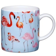 KitchenCraft 瓷製濃縮咖啡杯 80ml, 紅鶴, 1個