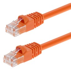 POLYWELL 寶利威爾 CAT6 高速網路線 RJ45 福祿克認證 PW15-W58-F050, 5m, 橘色, 1條
