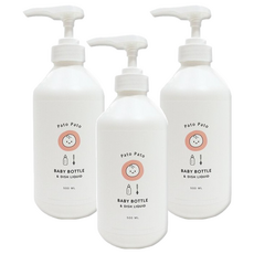 Pato Pato 嬰幼兒奶瓶餐具清潔液，500ML, 3瓶
