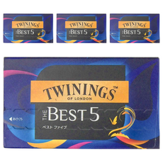 TWININGS 唐寧茶 Best 5 特選紅茶, 2.1g, 20個, 4盒