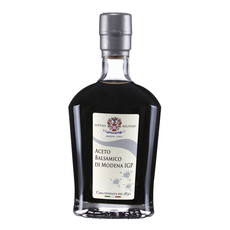 ACETAIA MALPIGHI 瑪畢齊 IGP 巴薩米克葡萄醋 銀贊三星, 木桶釀造, 果香濃厚, 酸甜滑順琥珀色, 250ml, 1瓶