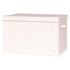 3 Sprouts 友善地球大型有蓋分隔收納箱 米白色, 1個