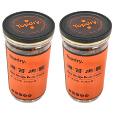 TOPDRY 頂級乾燥 海苔肉鬆, 190g, 2罐