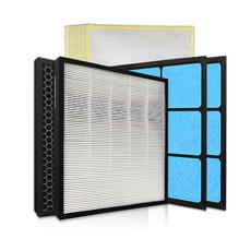 FILTERKINGDOM Coway 空氣清淨機相容濾網組 AP-1013F, 1套