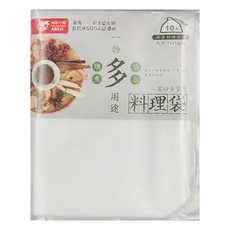 Little Pink Rabbit 粉彩小兔 多用途料理束口袋, 15 x 11cm, 10個, 12包