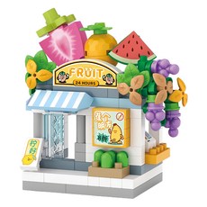 LoZ 鮮果店積木 120片, LOZ8603, 1盒