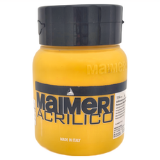 MaIMeRI 美利 壓克力顏料 MA-0934114 114 PERM. YELLOW DEEP 永固深黃, 500ml, 1色