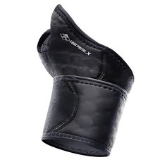 LP SUPPORT 分區加壓訓練纏繞式腕護套 黑色 FT35CA, F, 1個