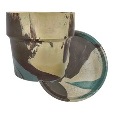 PLUS the green URBAN Plants Pot5號鍋 81083, 綠色迷彩, 1個