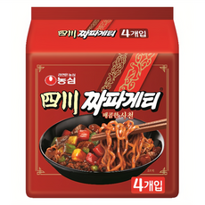 NONGSHIM 農心 四川炸醬拉麵 137g, 4包