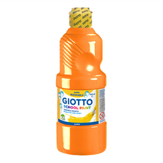 GIOTTO 可洗式兒童顏料, 色彩鮮豔, 不需加水即可直接繪畫, 1色, 500ml