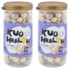 郭老師 米果球 嚴選自然食材 無添加 適合8個月以上寶寶, 2罐, 40g, 綜合