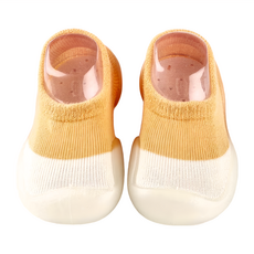 寬頭防滑透氣膠底學步鞋, 26~27(15.5cm), 馬卡龍橘