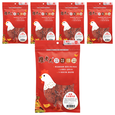 雞老大 軟嫩雞肉排 全犬種適用 低脂 無鹽 口感佳, 芝麻雞肉, 90g, 5包