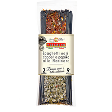 TIBERINO 香辣酸豆墨魚麵, 250g, 1包
