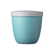 MEPAL ellipse隨行點心罐 可放置洗碗機、冷凍庫 移除上蓋可進微波爐, 湖水綠, 1個