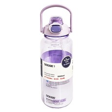 DODGE 道奇 健步雙飲運動杯, 顏色隨機, 2L, 1個