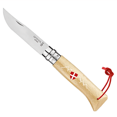 OPINEL 阿爾卑斯 Le Savoyard 不鏽鋼折刀-附皮繩, No.8 002611, 1支