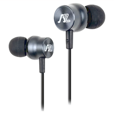 INTOPIC 廣鼎 TYPE-C入耳式耳機, 鋁合金材質, 附贈皮質收納袋, JAZZ-C126, 黑色