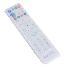 Bestv TV 防汙遙控器果凍套 耐磨防塵可水洗, 透明色, 1個