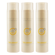FOOTPURE 第三代鞋蜜粉 清新桂花, 抗菌防止腳臭, 吸附腳汗保持乾爽, 100ml, 3瓶