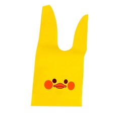 Time Leisure 烘焙包裝袋/食品級動物耳朵造型分裝袋 小黃鴨, 50個, 1入