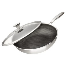 SHIMIZU 清水好鍋 核晶不沾炒鍋, 1個, 29cm