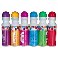 Jar Melo 原創美玩兒童點點畫套組，6色，附10張著色圖卡, 1組