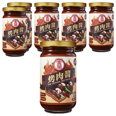 金蘭 烤肉醬, 減鹽減納配方 醇濃香氣, 240g, 6罐