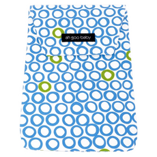 Ah Goo Baby 多用途收納包 防水材質 可容納多片尿布及濕巾 外出收納好方便, 26 x 17.5cm, 藍綠泡泡