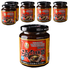 味榮 素滷肉拌醬，香菇口味, 240g, 6罐