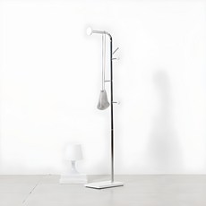 house recipe. Vine 低矮立式衣帽架, 鉻色