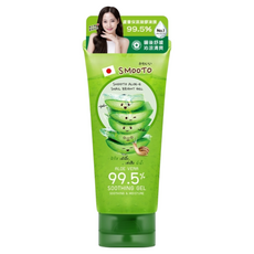 Smooto 蘆薈蝸牛亮白凝膠 99.5%蘆薈舒緩保濕, 200ml, 1條