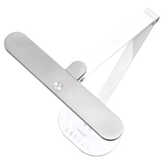 台灣 MAGIC 智能LED護眼檯燈 入座自動開燈 USB充電, 時尚銀