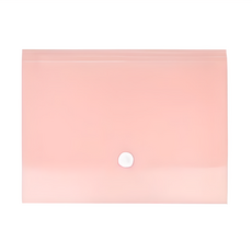 OTO 歐迪奧文具 繩扣式風琴文件夾 櫻花粉 A4 13格, 1個