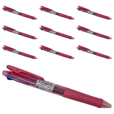 PILOT 百樂 Acroball 三色輕油舒寫筆, 粉紅色, 1盒