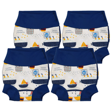 Splash About Happy Nappy 3D游泳尿布褲 L 海洋探險家, 6~12個月, 4件