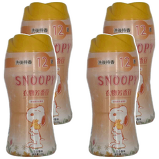 收納王妃 SNOOPY 史努比衣物芳香豆 百合, 220g, 4瓶