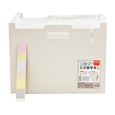 13格立式風琴夾 326 x 267 x 235mm, 白色, 1個