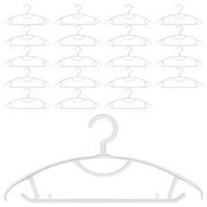 comet 防滑無痕衣架, 白色, 20個