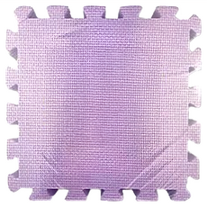 騰宇 EVA 雙面地墊 9片入 家用, 30 x 30cm, 紫色, 1組