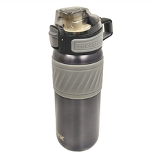 TKK 哈崙運動 316不鏽鋼 兩用 隨手杯 保溫杯 運動水壺 500ML(直飲+吸管), 鎢鋼色, 1個